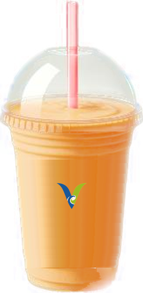 Mango Protein Blast blended in a Vyva Blend cup